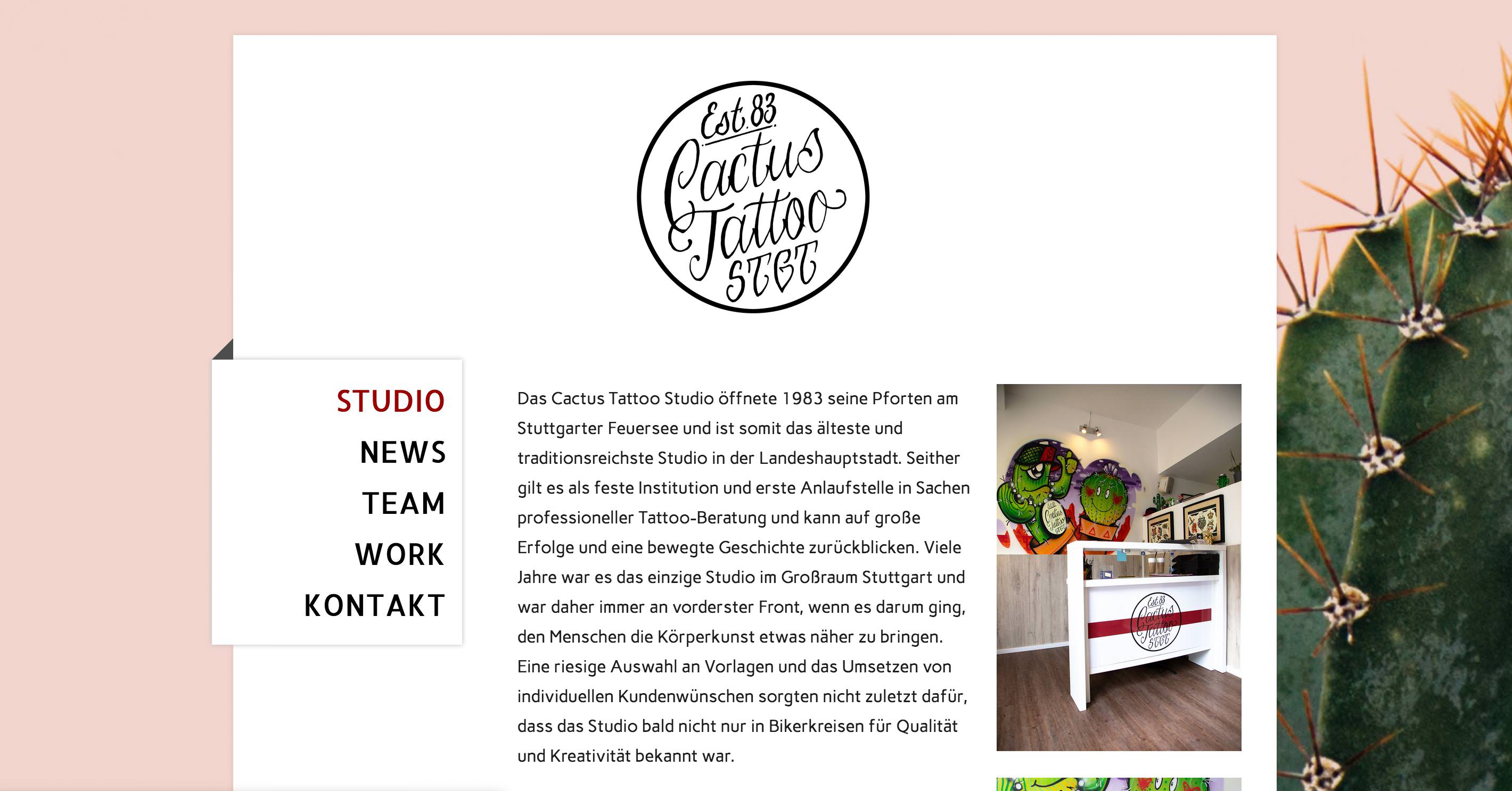 Cactus Tattoo Stuttgart