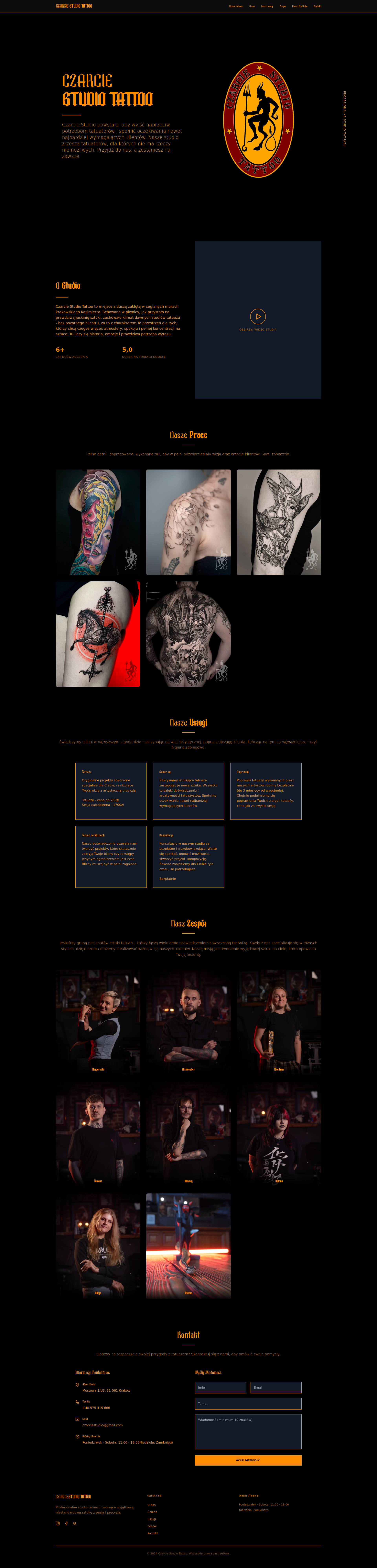Czarcie Studio Tattoo