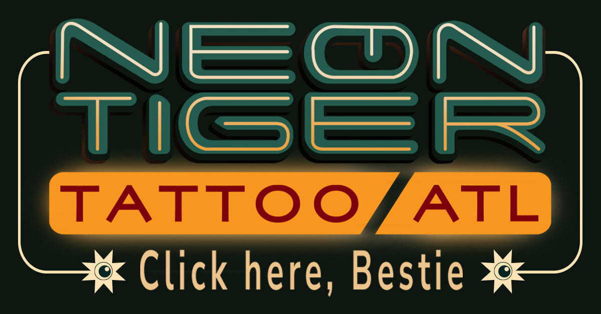 Neon Tiger Tattoo Atlanta