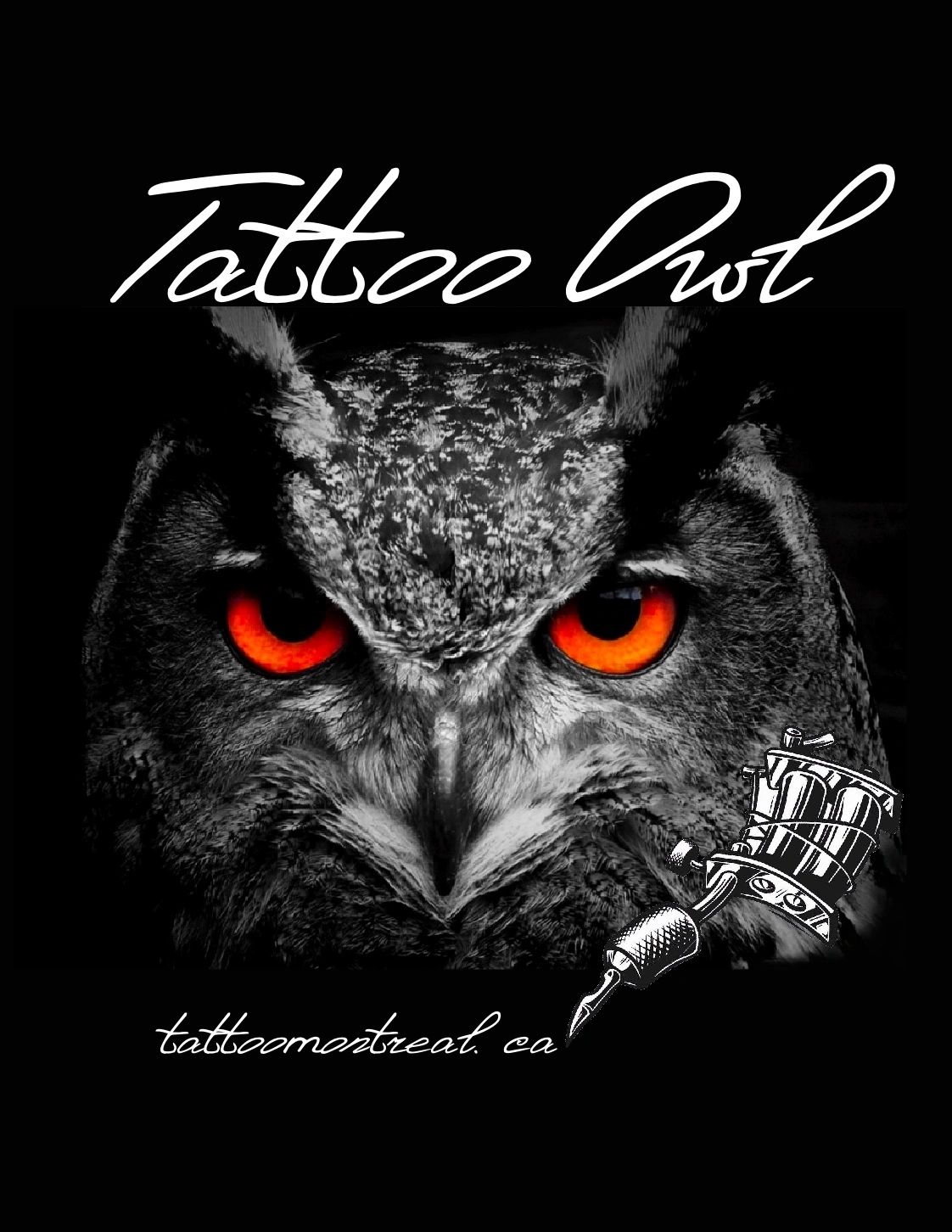 Tattoo Montreal Owl