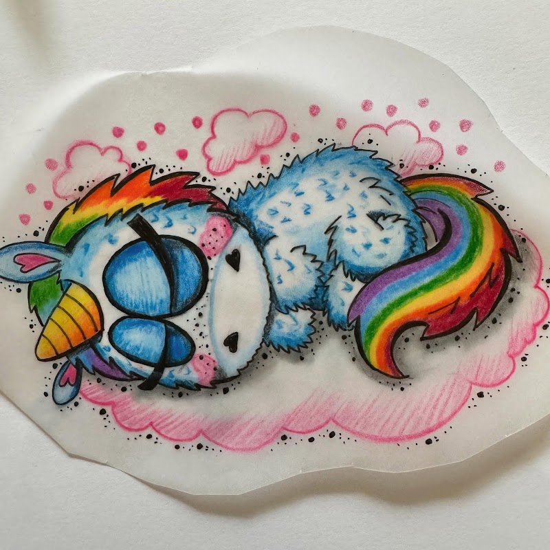 Tschiggy's Bubblegum Art Tattoo