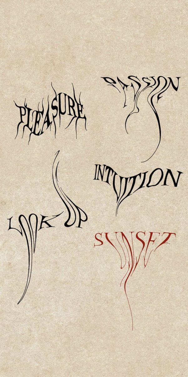 Aesthetic tattoo idea #44