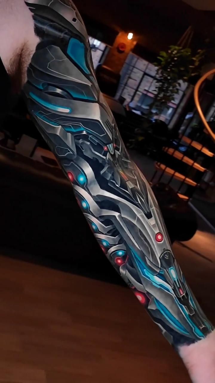 Biomechanical tattoo idea #2