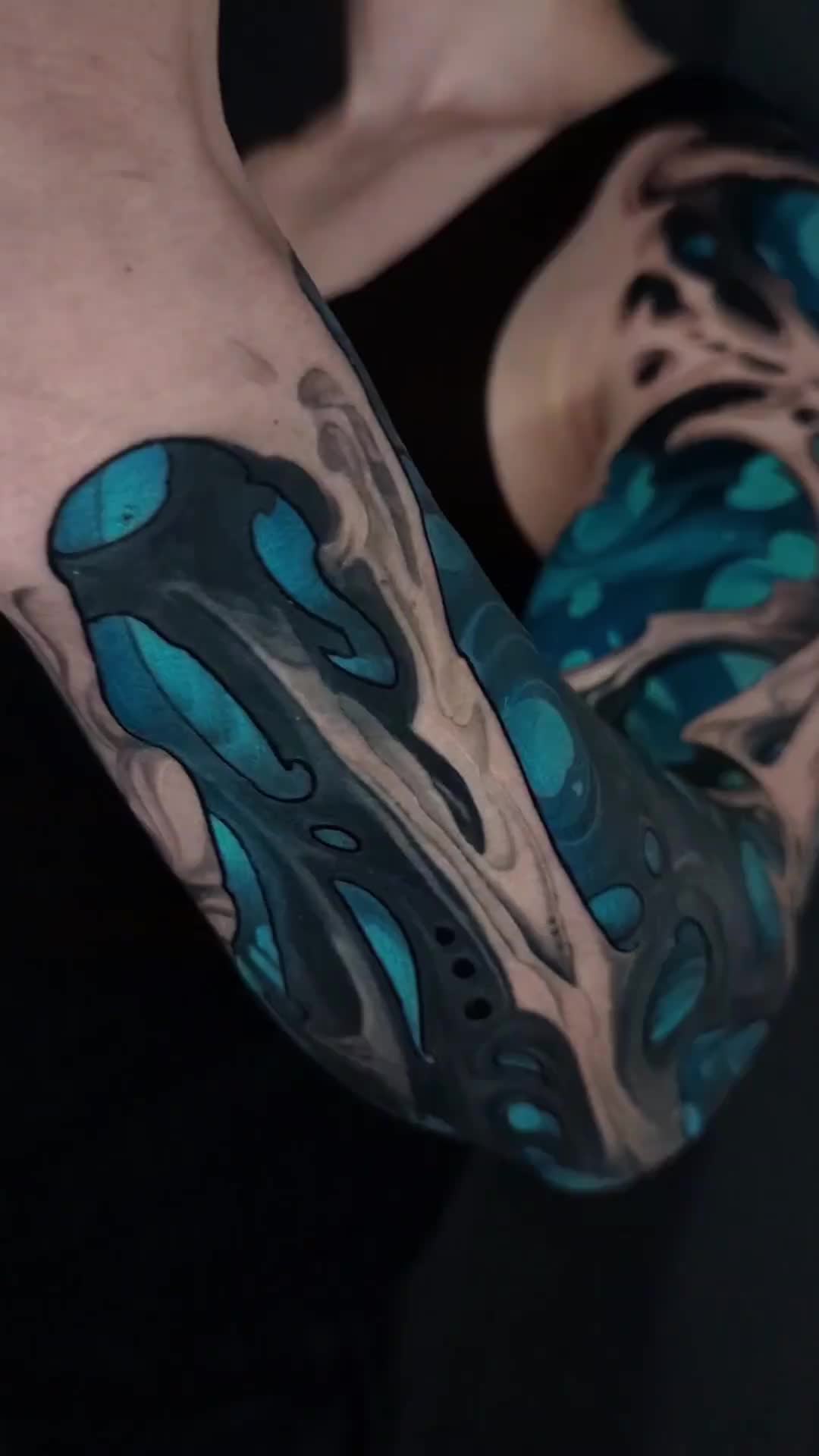 Biomechanical tattoo idea #15