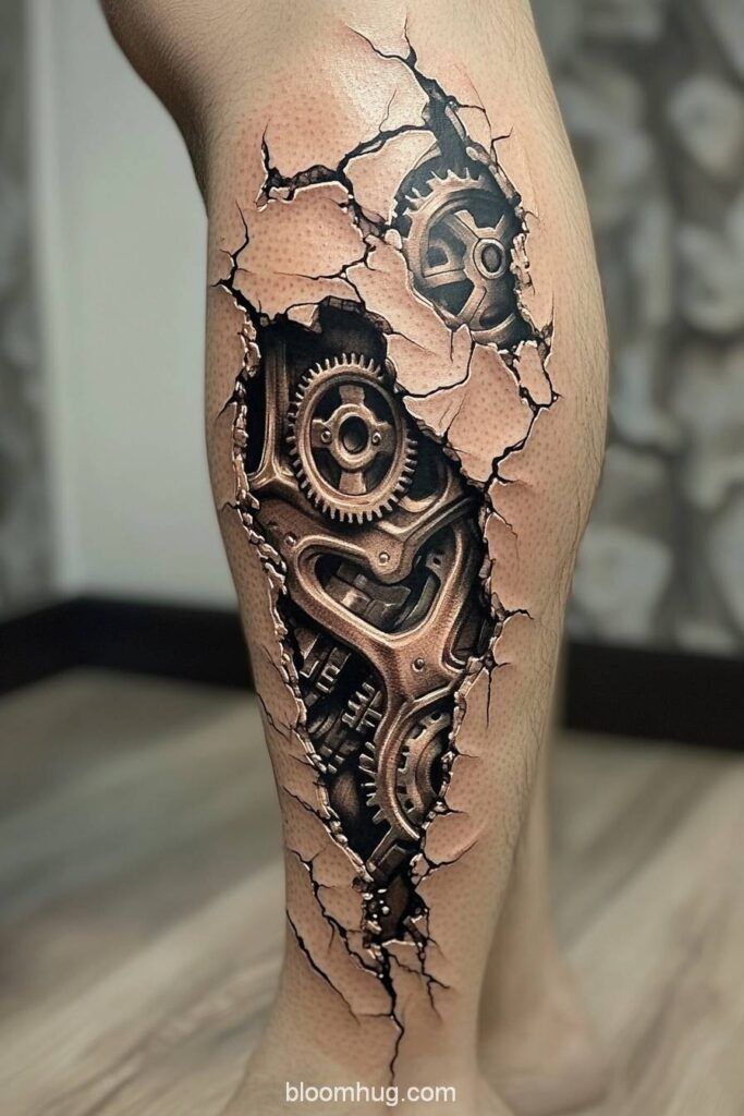 Biomechanical tattoo idea #31