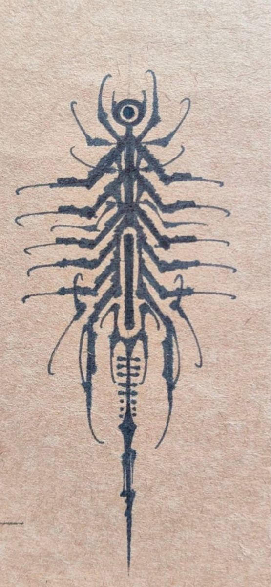 Biomechanical tattoo idea #33