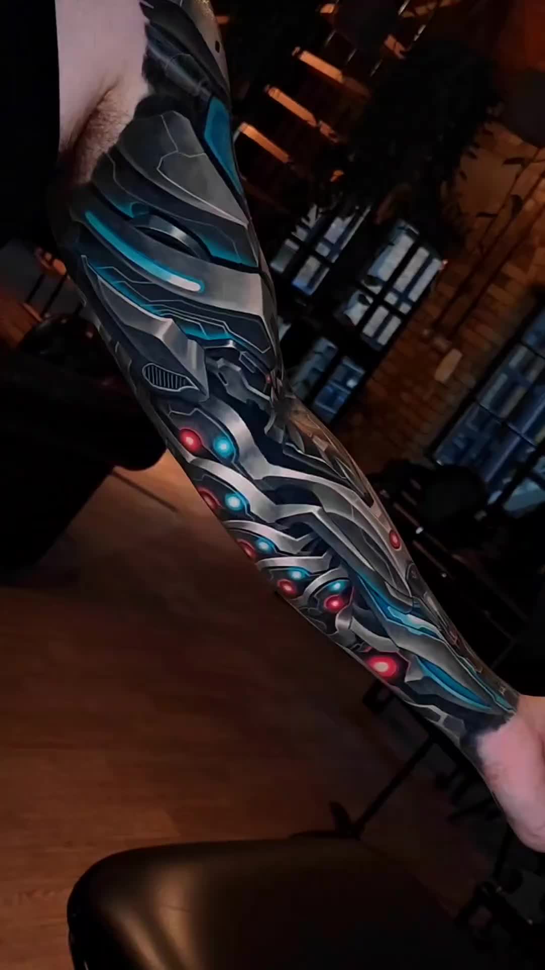 Biomechanical tattoo idea #35