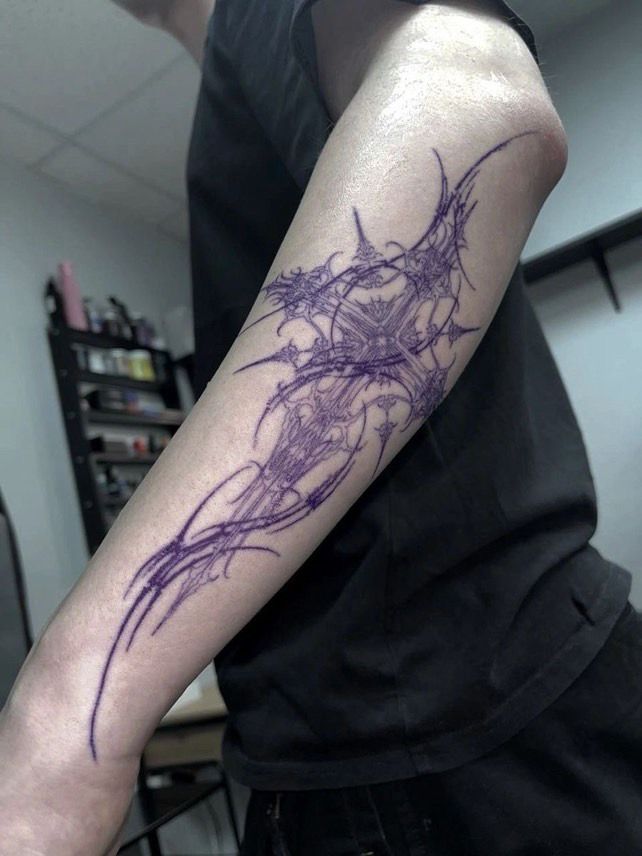 Biomechanical tattoo idea #44