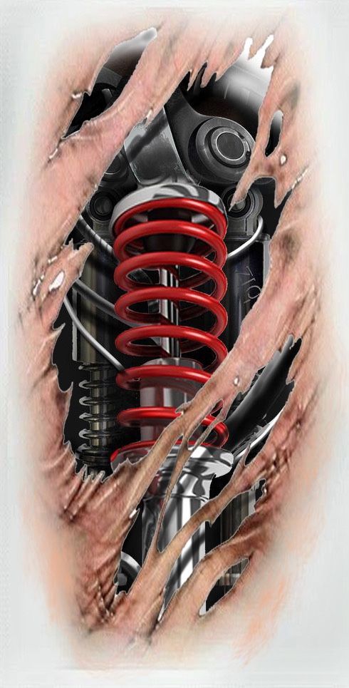 Biomechanical tattoo idea #47