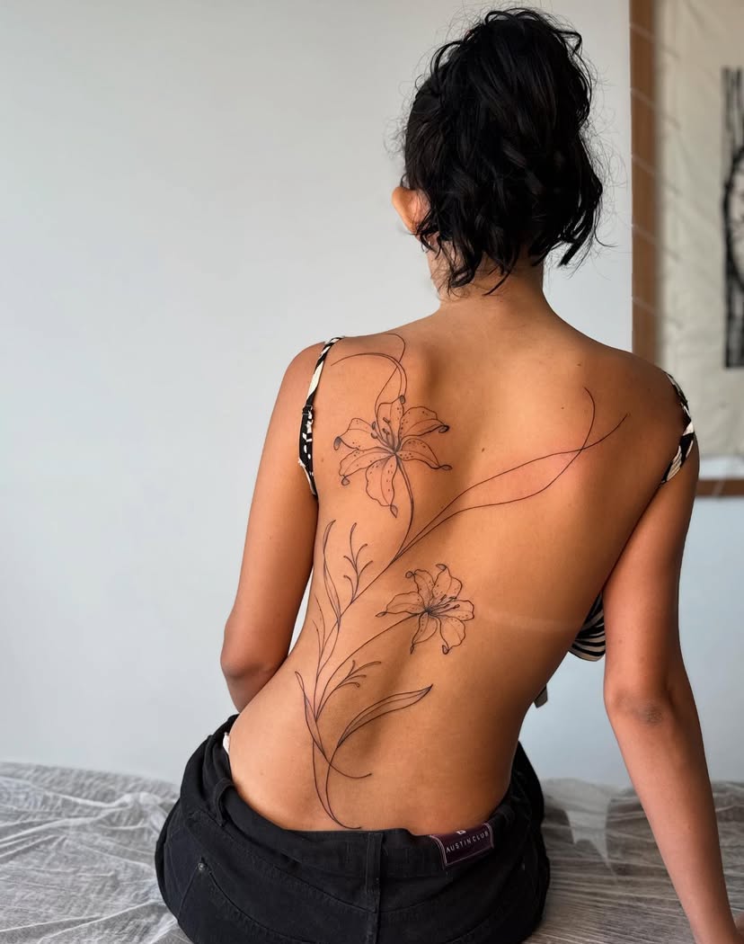 Blackwork tattoo idea #13