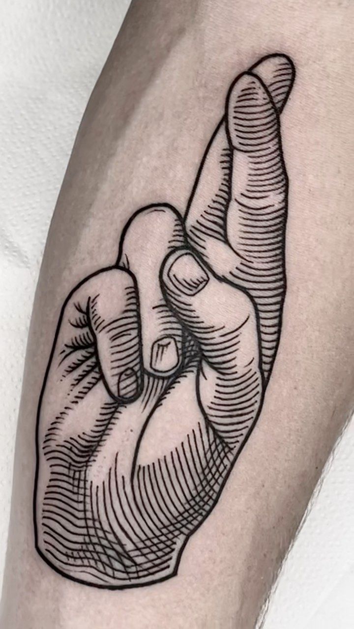 Blackwork tattoo idea #19
