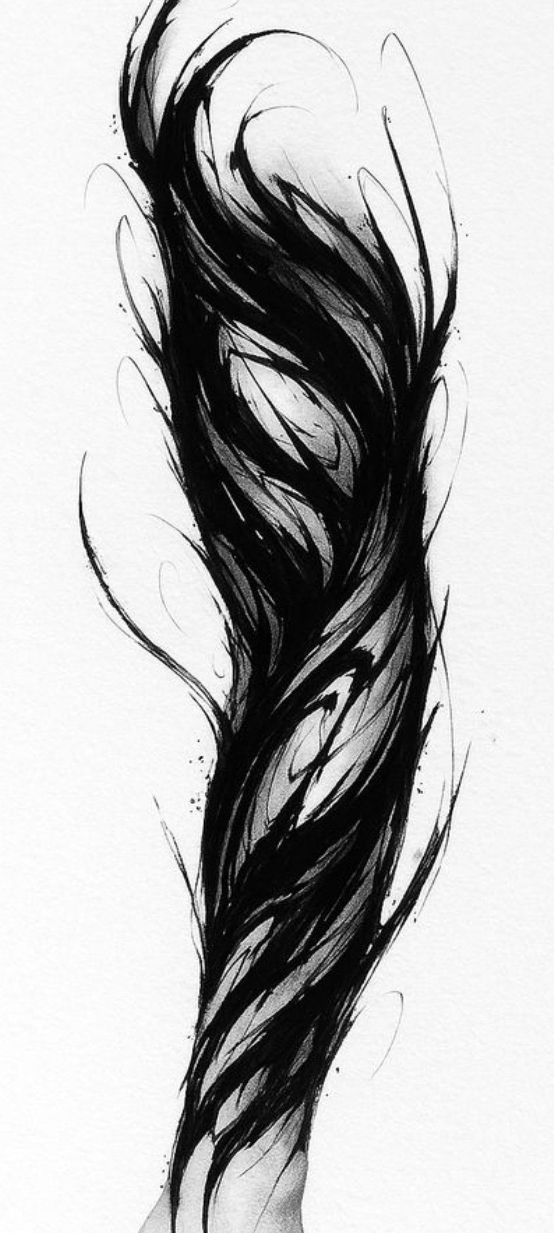 Blackwork tattoo idea #24