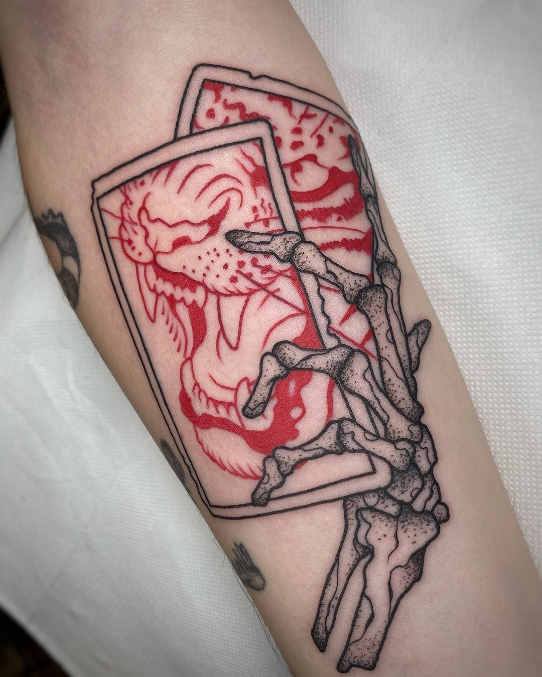 Blackwork tattoo idea #47