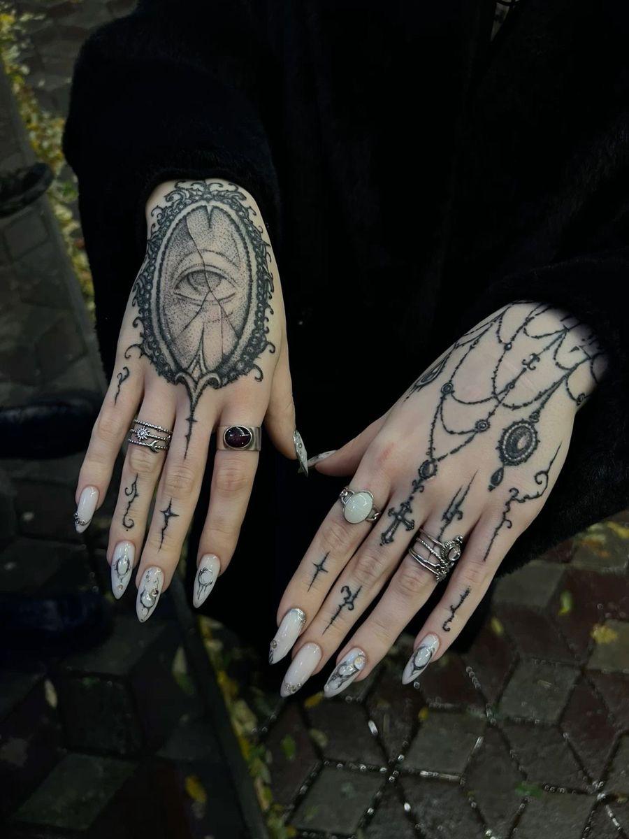 Blackwork tattoo idea #49