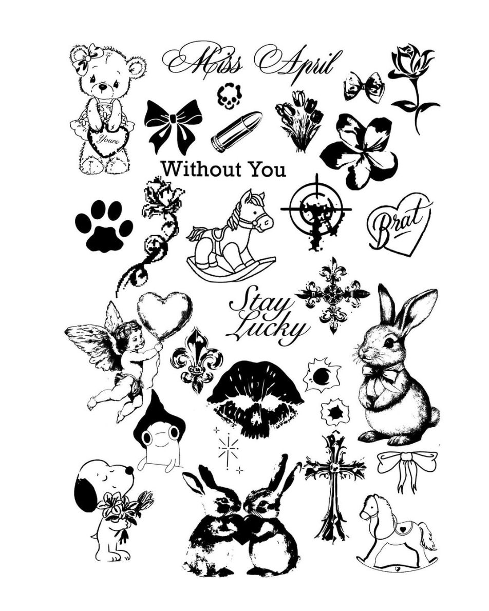 Coquette tattoo idea #10