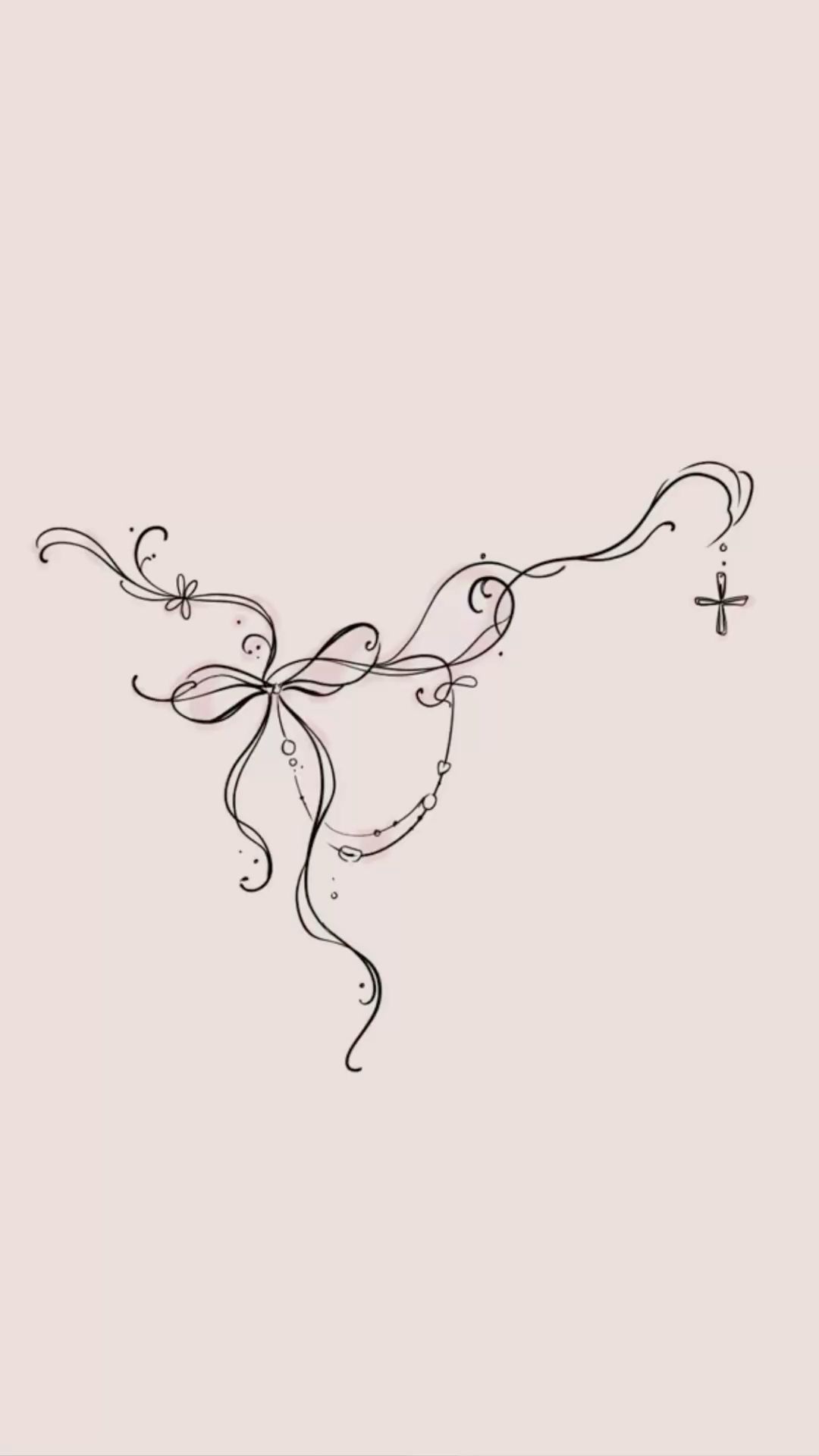 Coquette tattoo idea #31