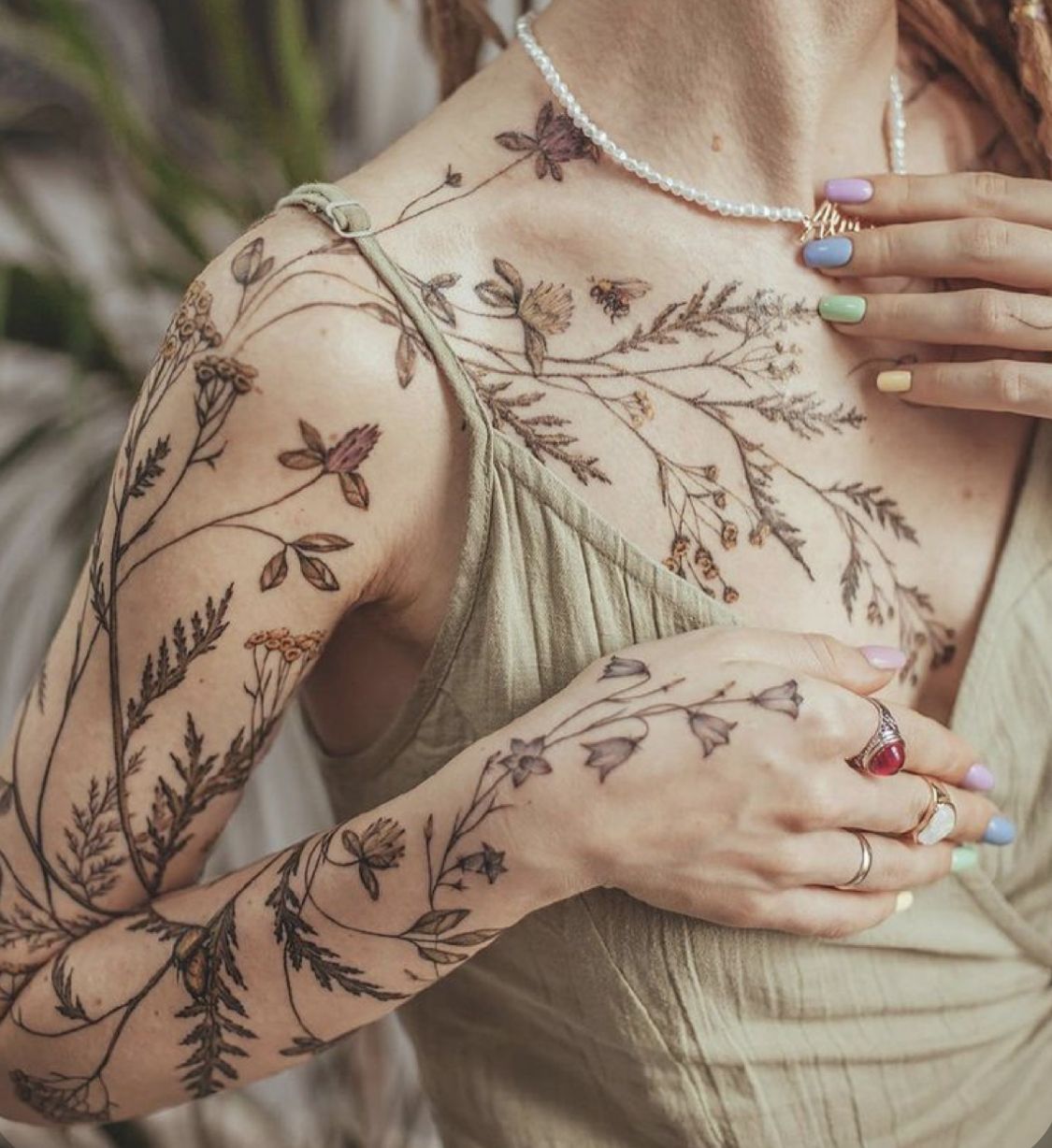 Cottagecore tattoo idea #4