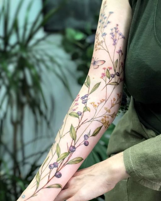 Cottagecore tattoo idea #8