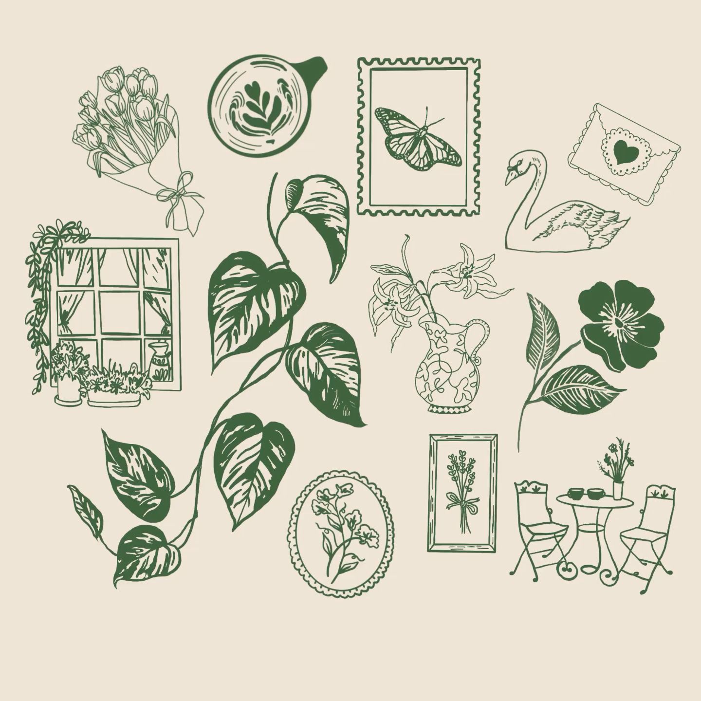 Cottagecore tattoo idea #9