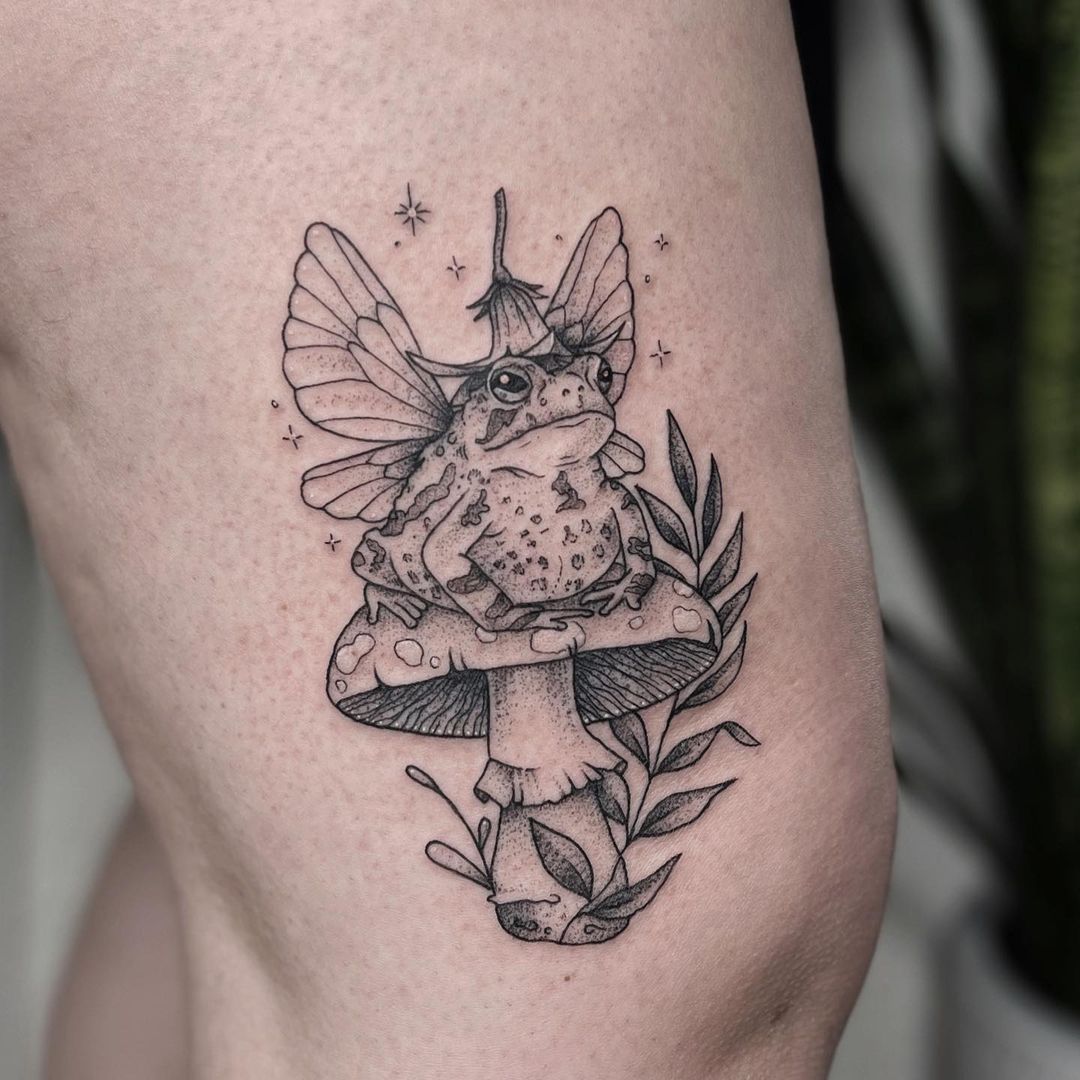 Cottagecore tattoo idea #23