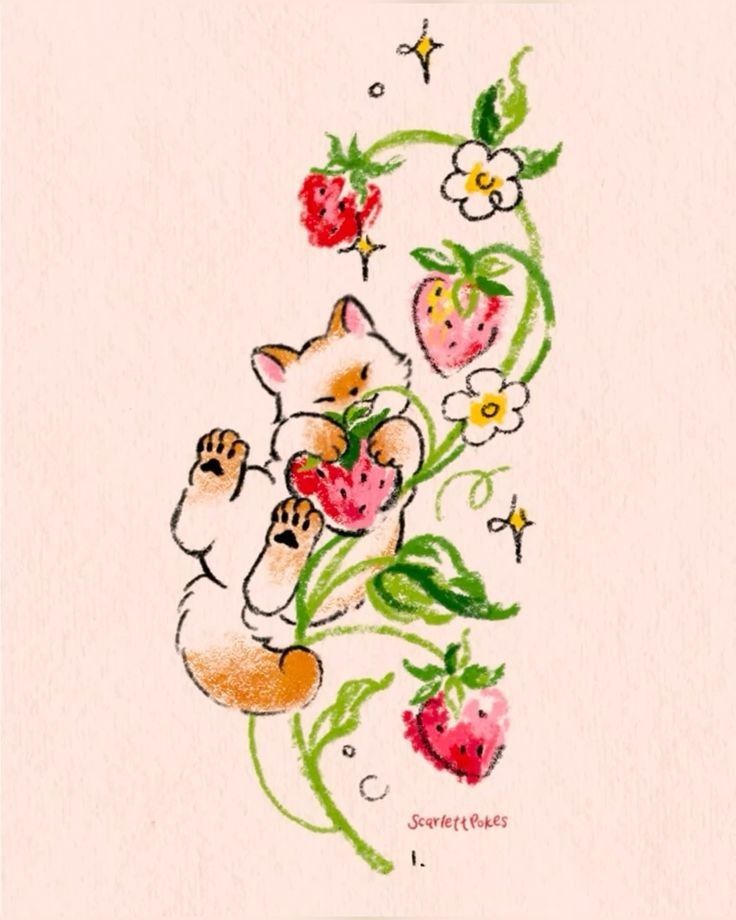 Cottagecore tattoo idea #24
