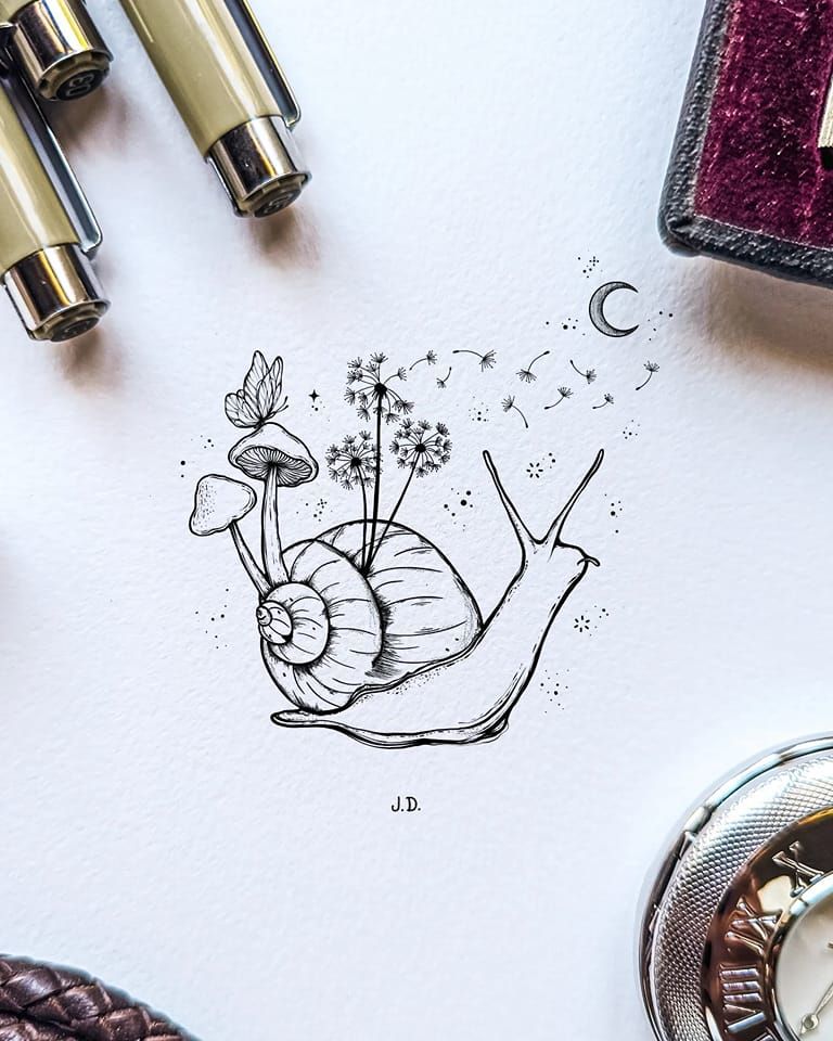 Cottagecore tattoo idea #29