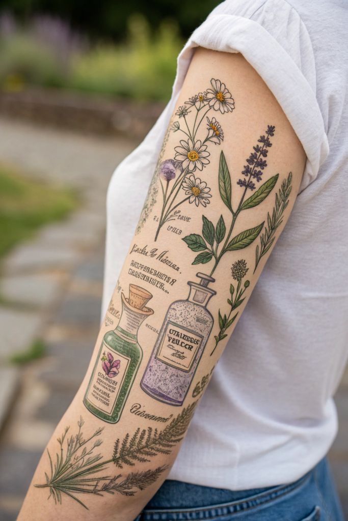 Cottagecore tattoo idea #30