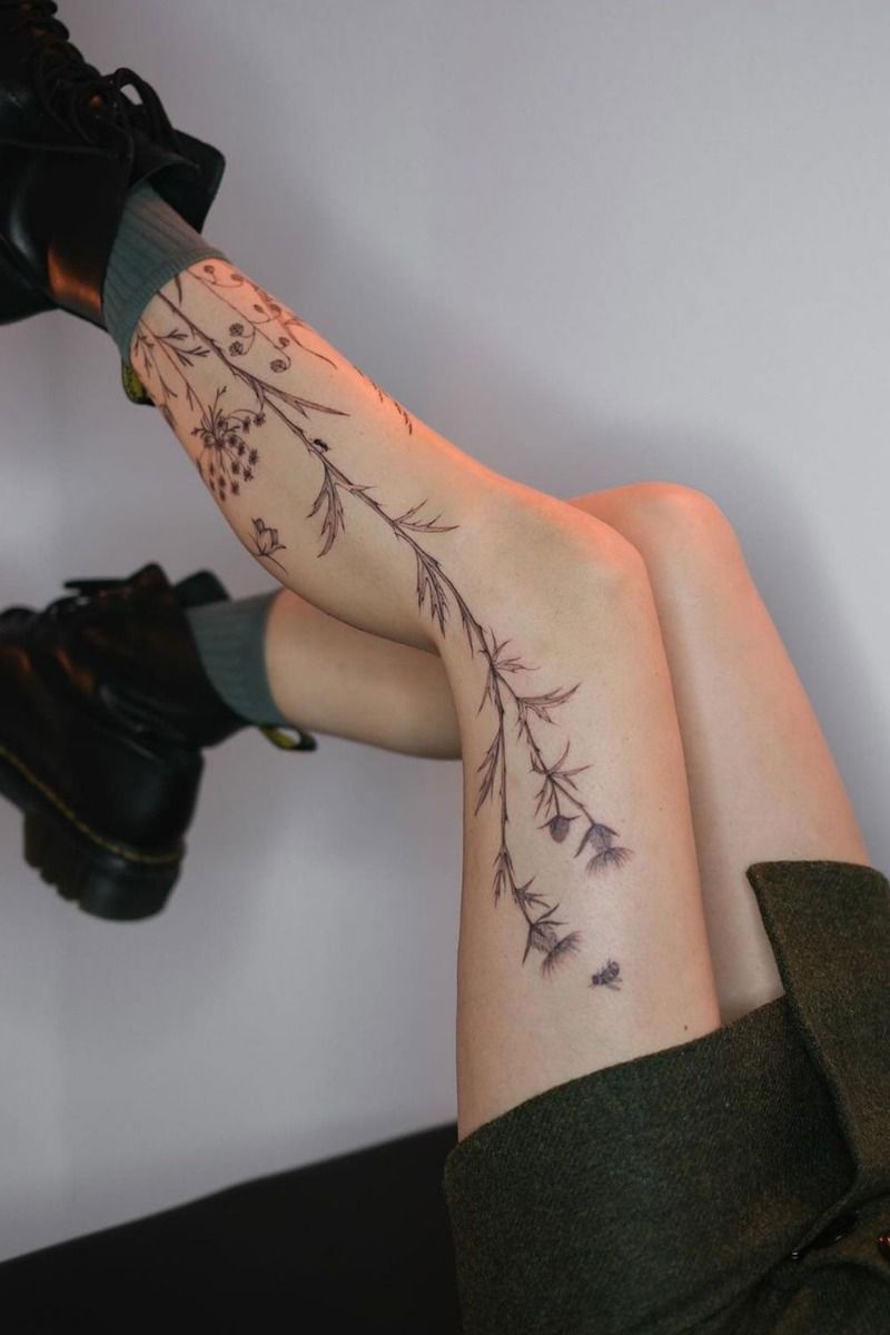 Cottagecore tattoo idea #37