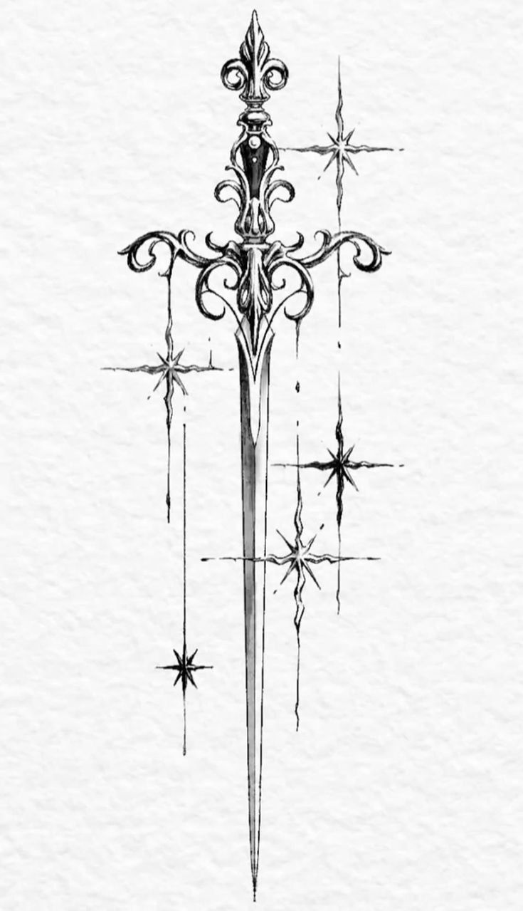 Dark academia tattoo idea #7