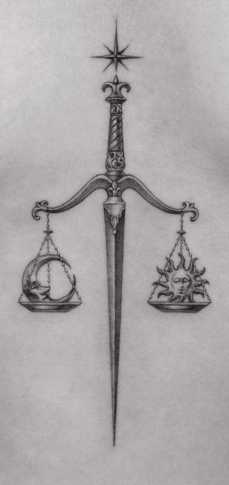 Dark academia tattoo idea #18