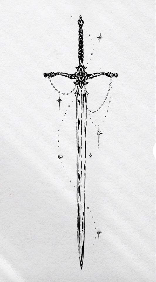 Dark academia tattoo idea #29