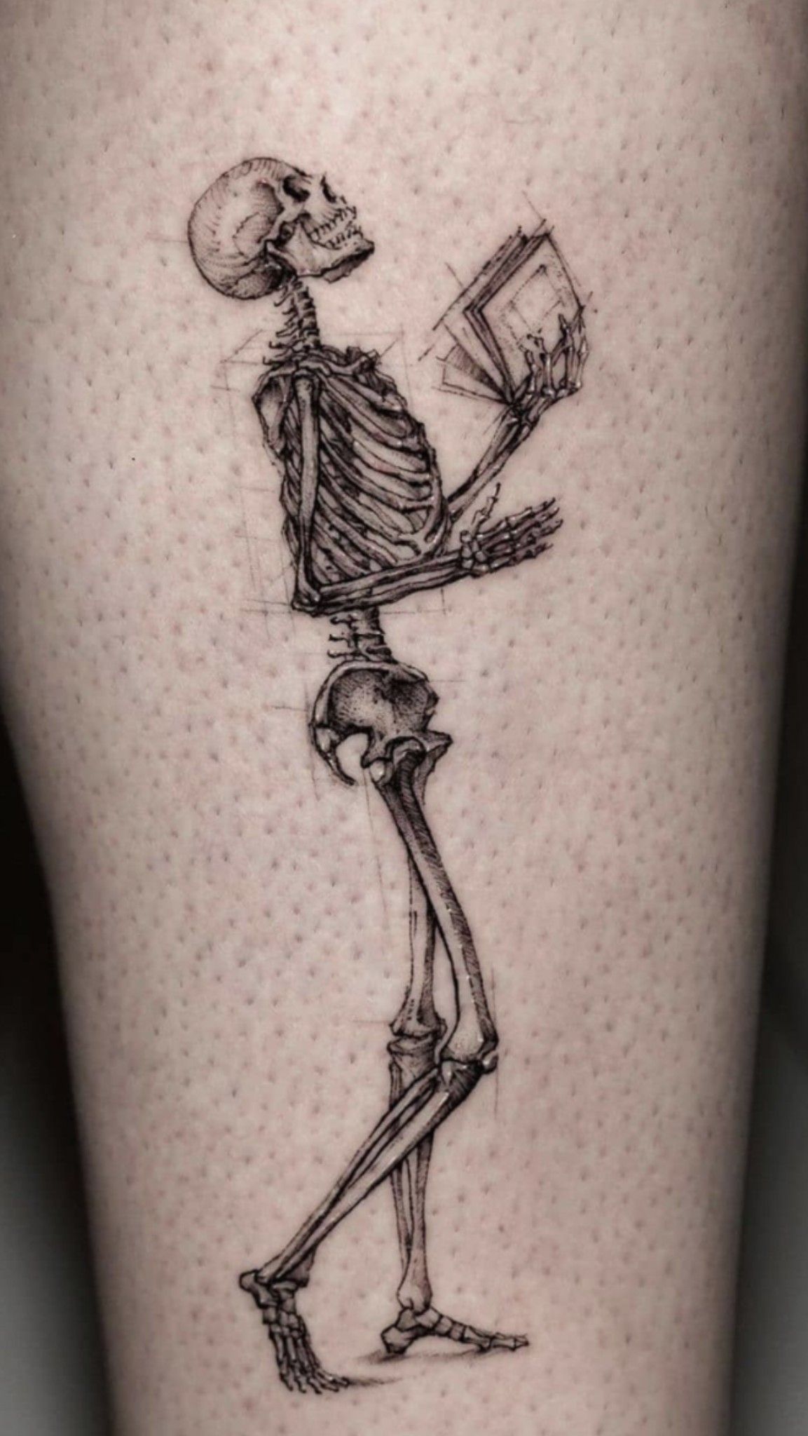Dark academia tattoo idea #30