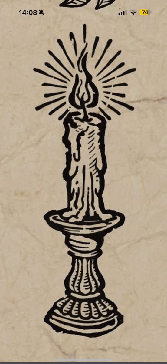 Dark academia tattoo idea #36