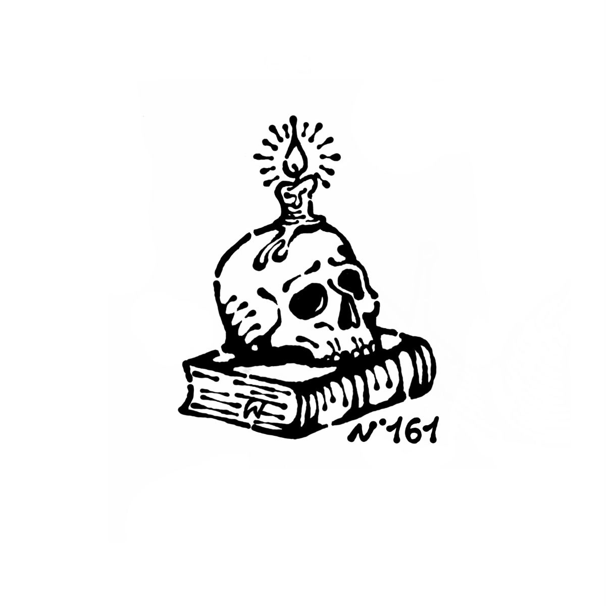 Dark academia tattoo idea #47