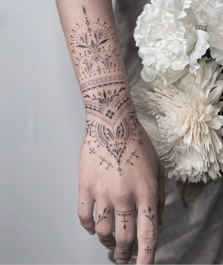 Dotwork tattoo idea #10