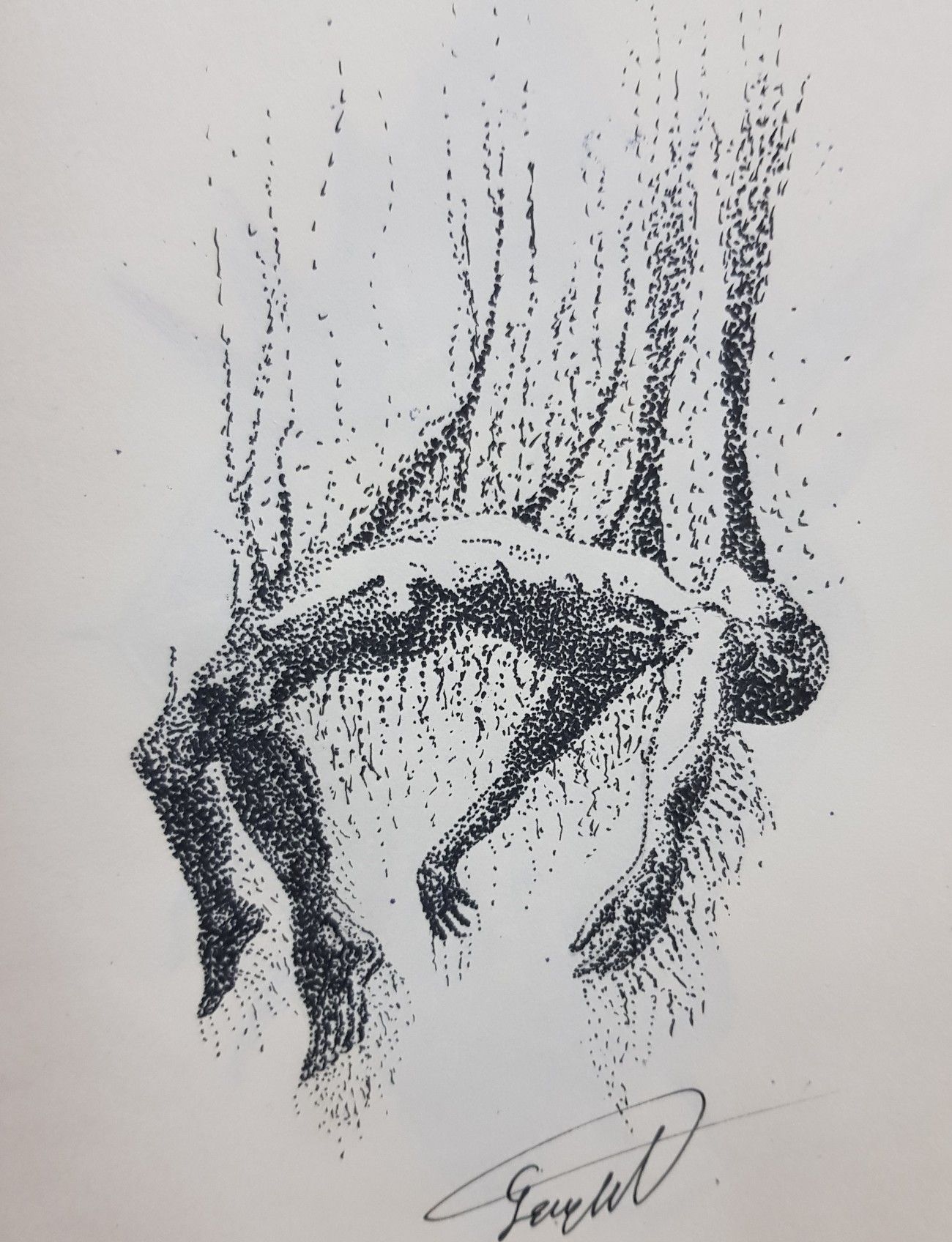 Dotwork tattoo idea #12