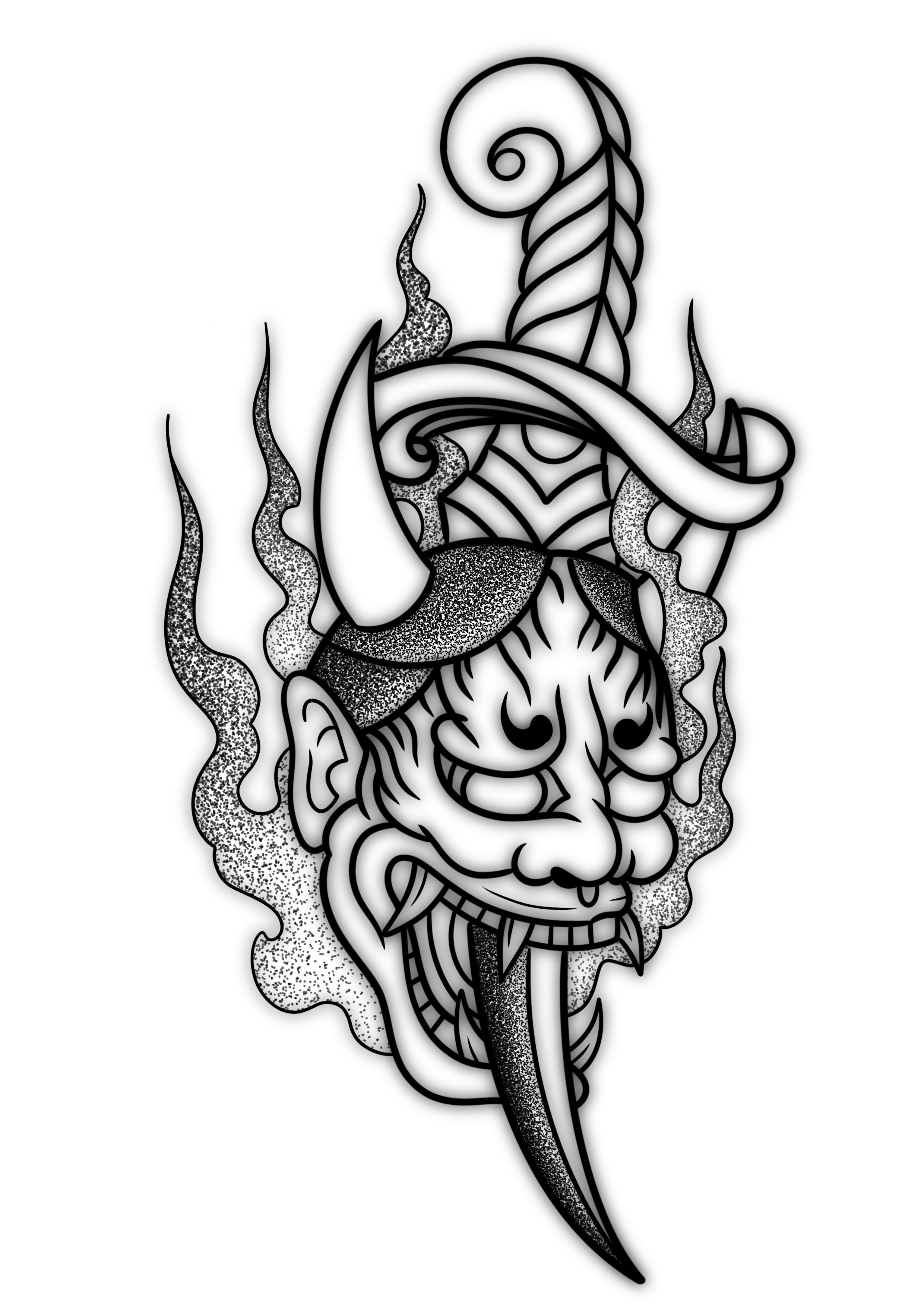 Dotwork tattoo idea #35