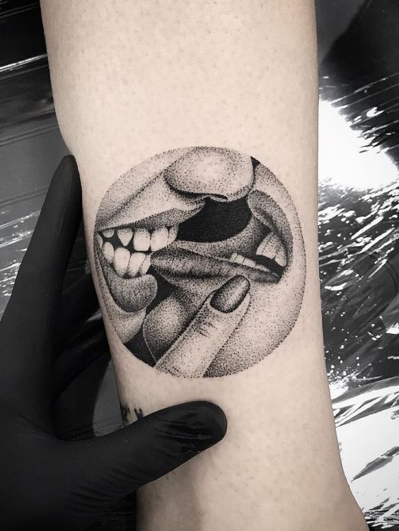 Dotwork tattoo idea #46