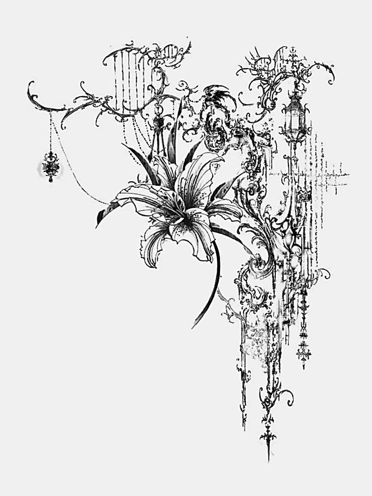 Ethereal tattoo idea #3