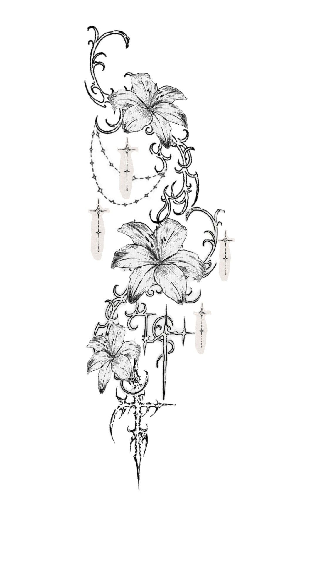 Ethereal tattoo idea #47