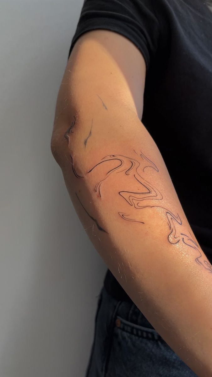 Fine line tattoo idea #18