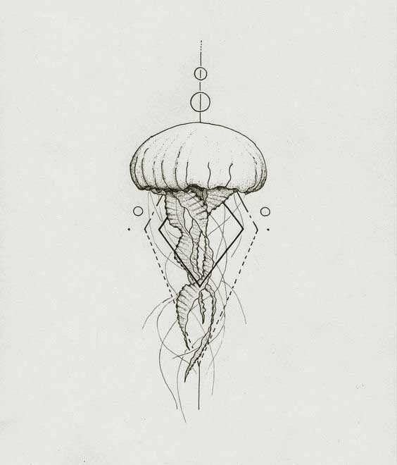 Geometric tattoo idea #32