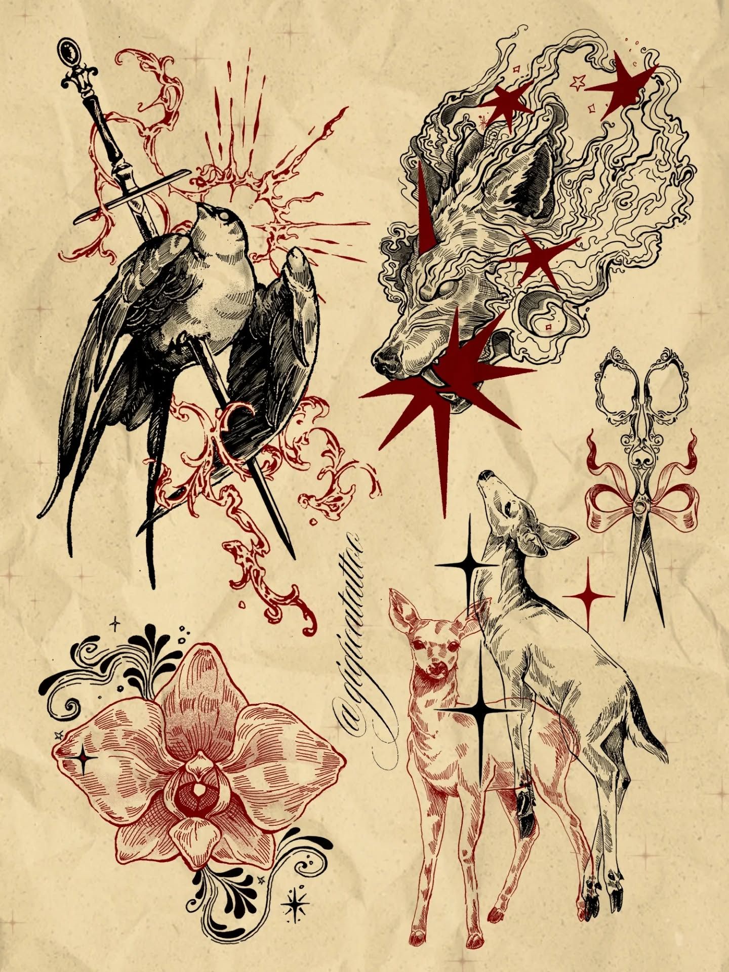 Grunge tattoo idea #3