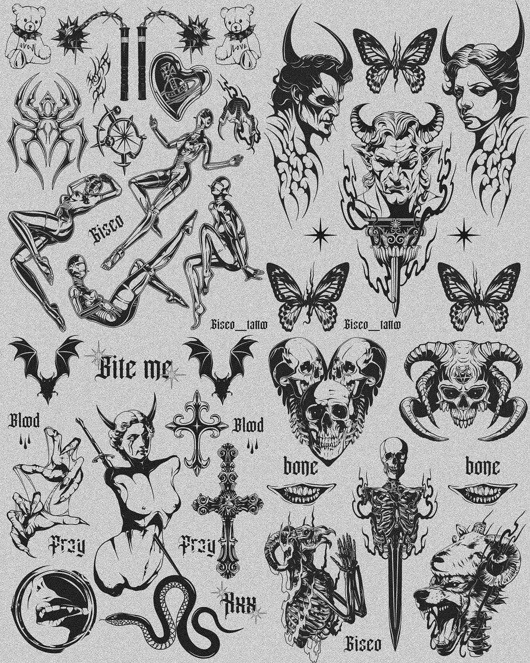 Grunge tattoo idea #10