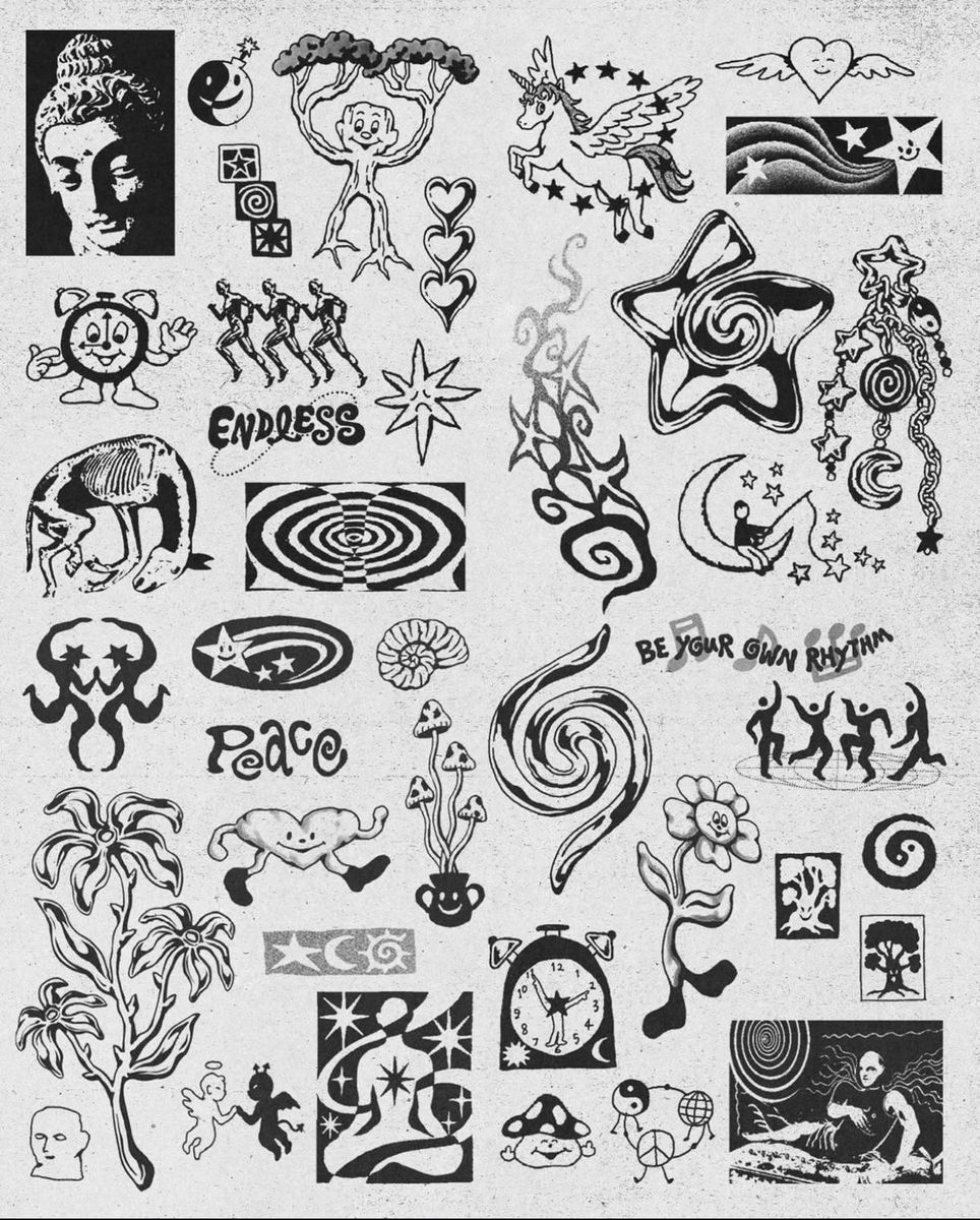Grunge tattoo idea #22