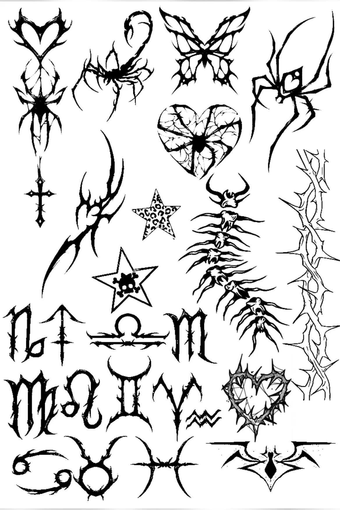 Grunge tattoo idea #41