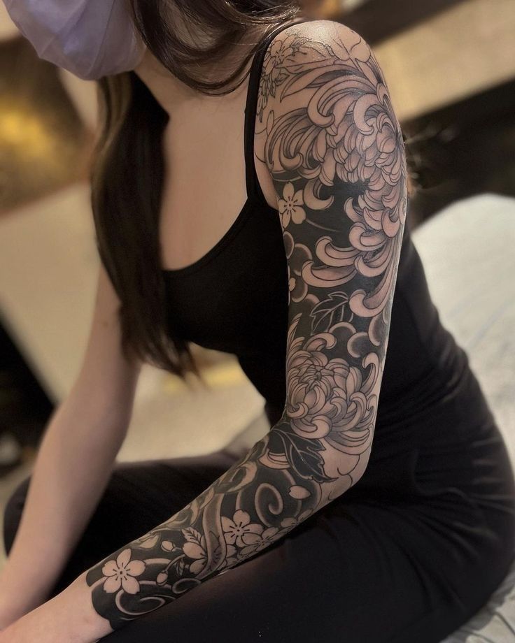 Japanese irezumi tattoo idea #11