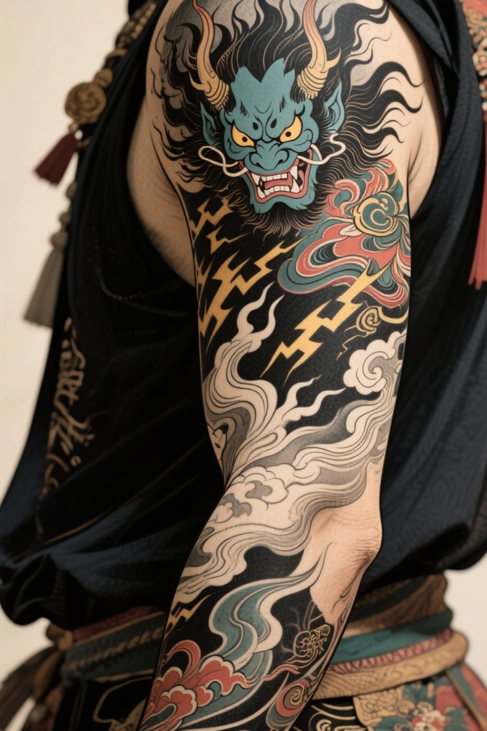 Japanese irezumi tattoo idea #12