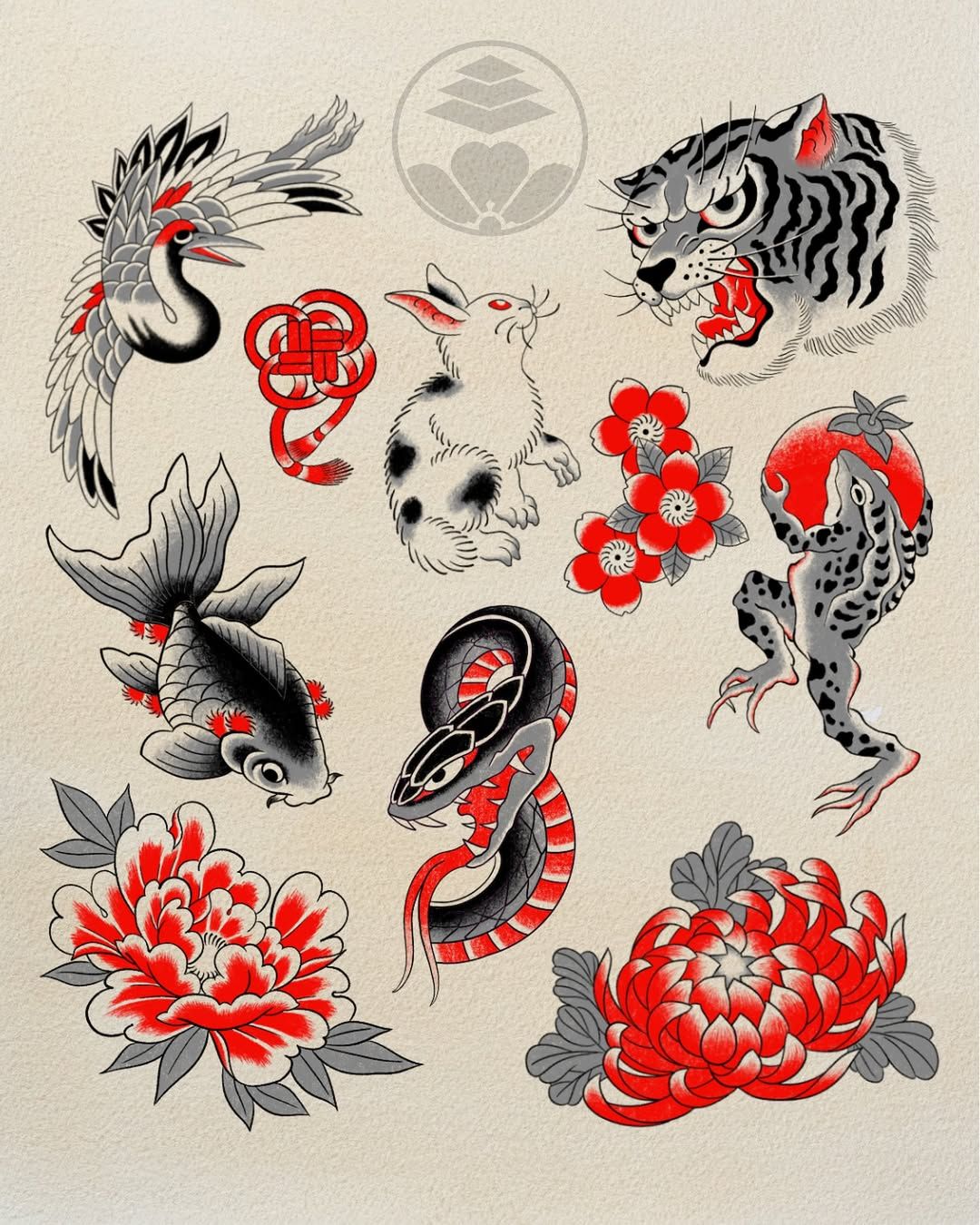 Japanese irezumi tattoo idea #15