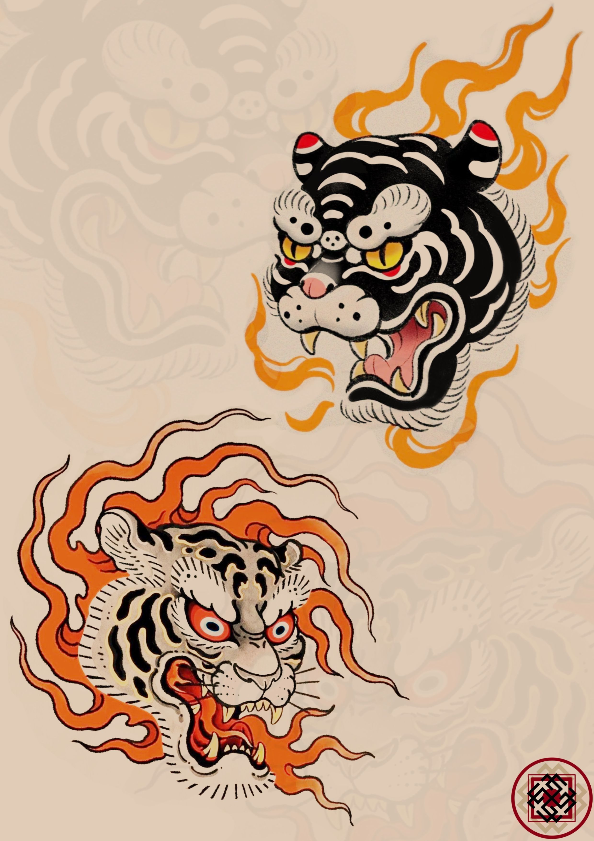 Japanese irezumi tattoo idea #20